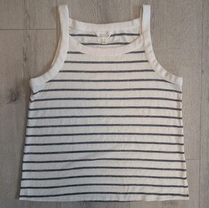 Market & Spruce Striped Knit Tank (Soft!)